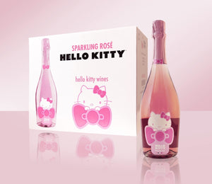 Hello Kitty Sparkling Rosé Pink Fizz Pink Edition Case of 12