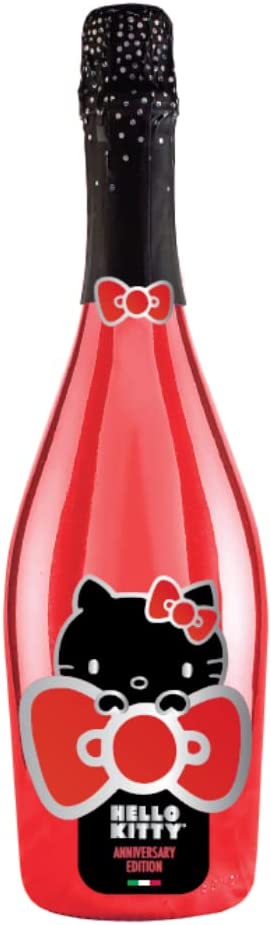 Hello Kitty Sparkling Rosé Wine Anniversary Edition Case of 12
