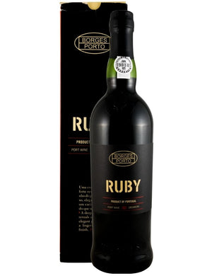 Borges Ruby Port Wine in a gift box Case of 6