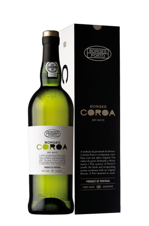 Borges Coroa Dry White Port in a gift box Case of 6