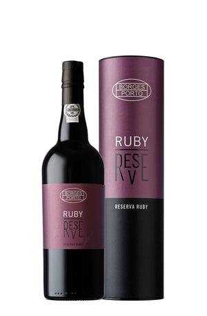 Borges Ruby Reserve Port With Premium Individual Tube Case of 6