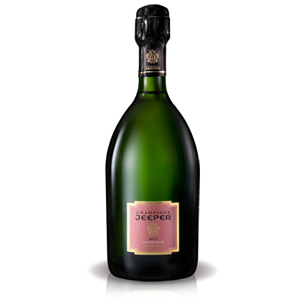 Jeeper Grand Rosé, Brut Champagne Case of 6